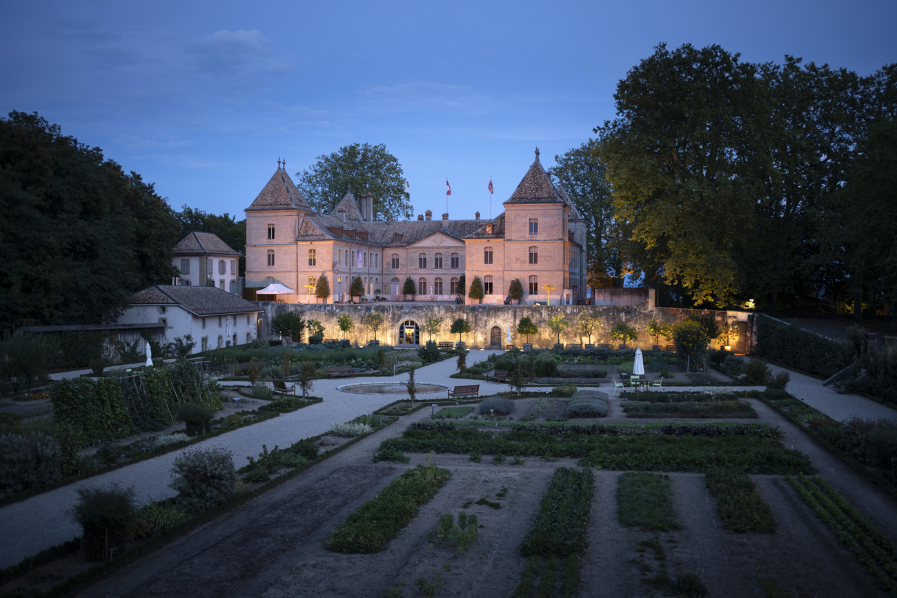 Prangins Castle in Switzerland