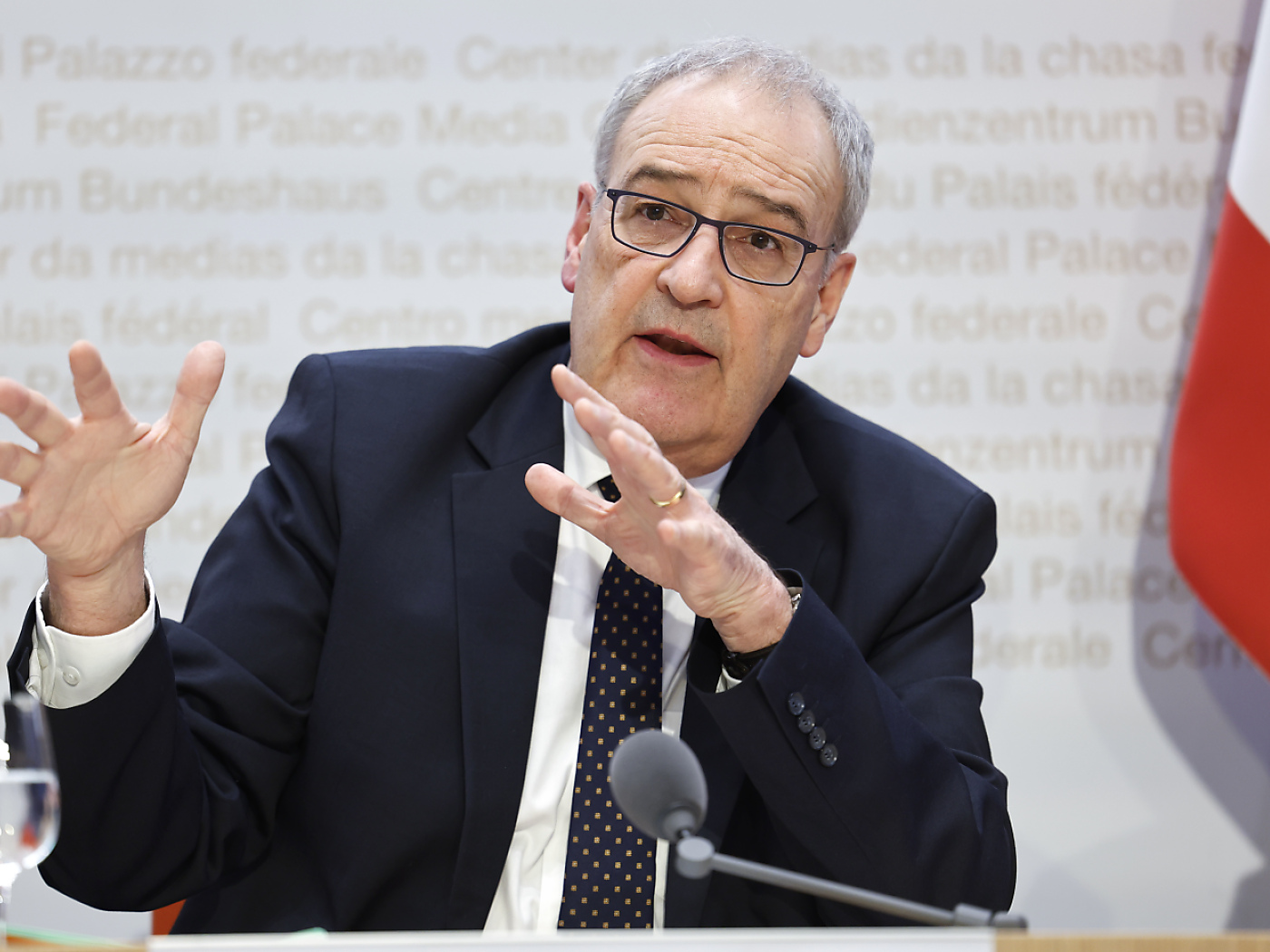 Il consigliere federale Guy Parmelin.