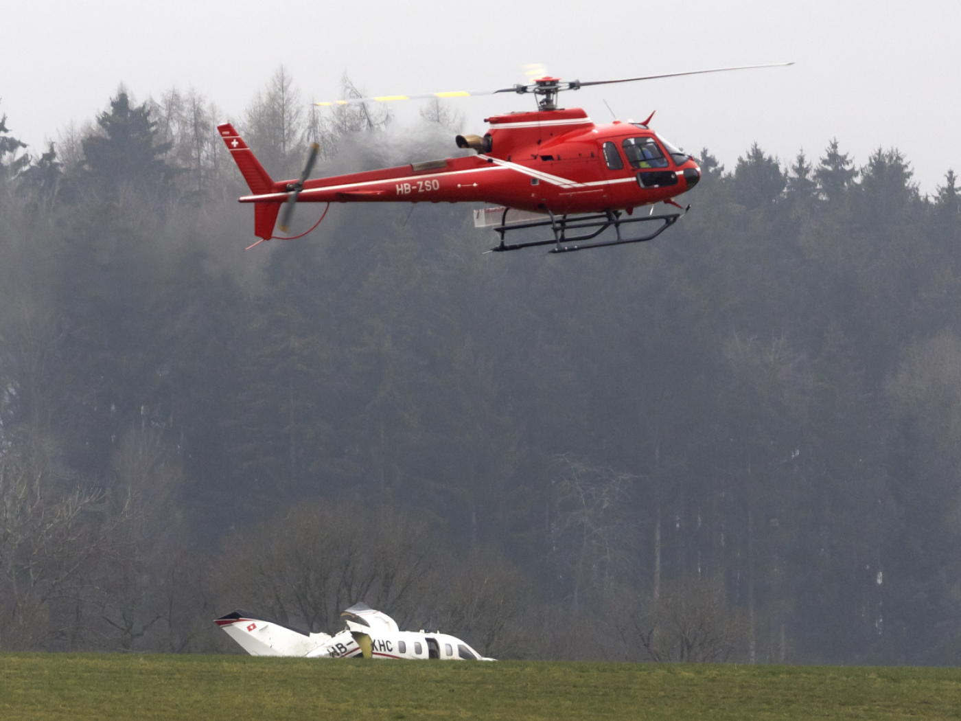 Several occupants of a plane injured in Leuzigen (BE)