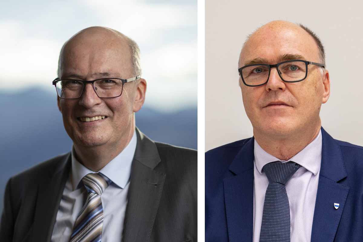 On Monday, the Centre Party presented its two-man ticket to succeed Viola Amherd: Markus Ritter (St Gallen, member of the House of Representatives and President of the Swiss Farmers' Association) and Martin Pfister (Health Director of canton Zug) are to stand for election by the United Federal Assembly on March 12.