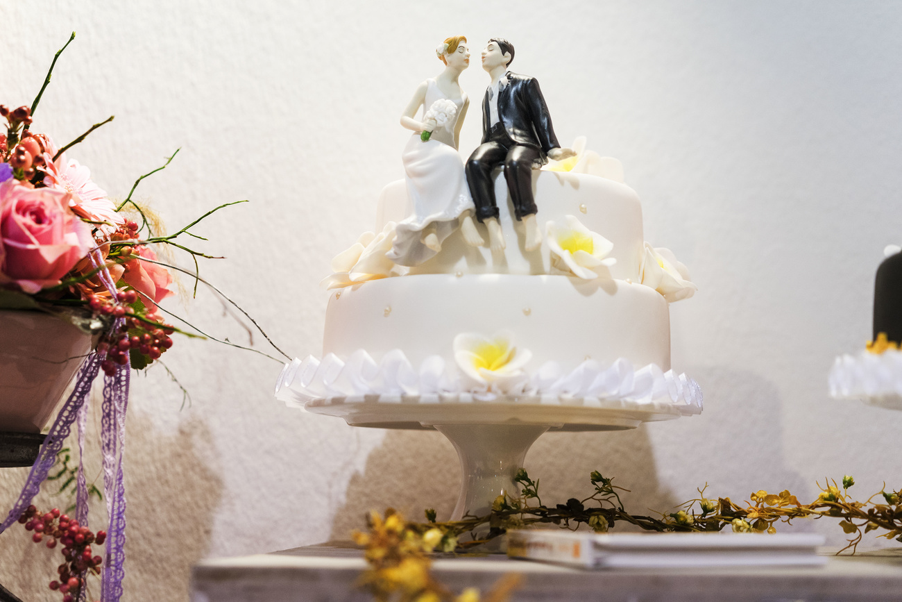 Gâteau de mariage.