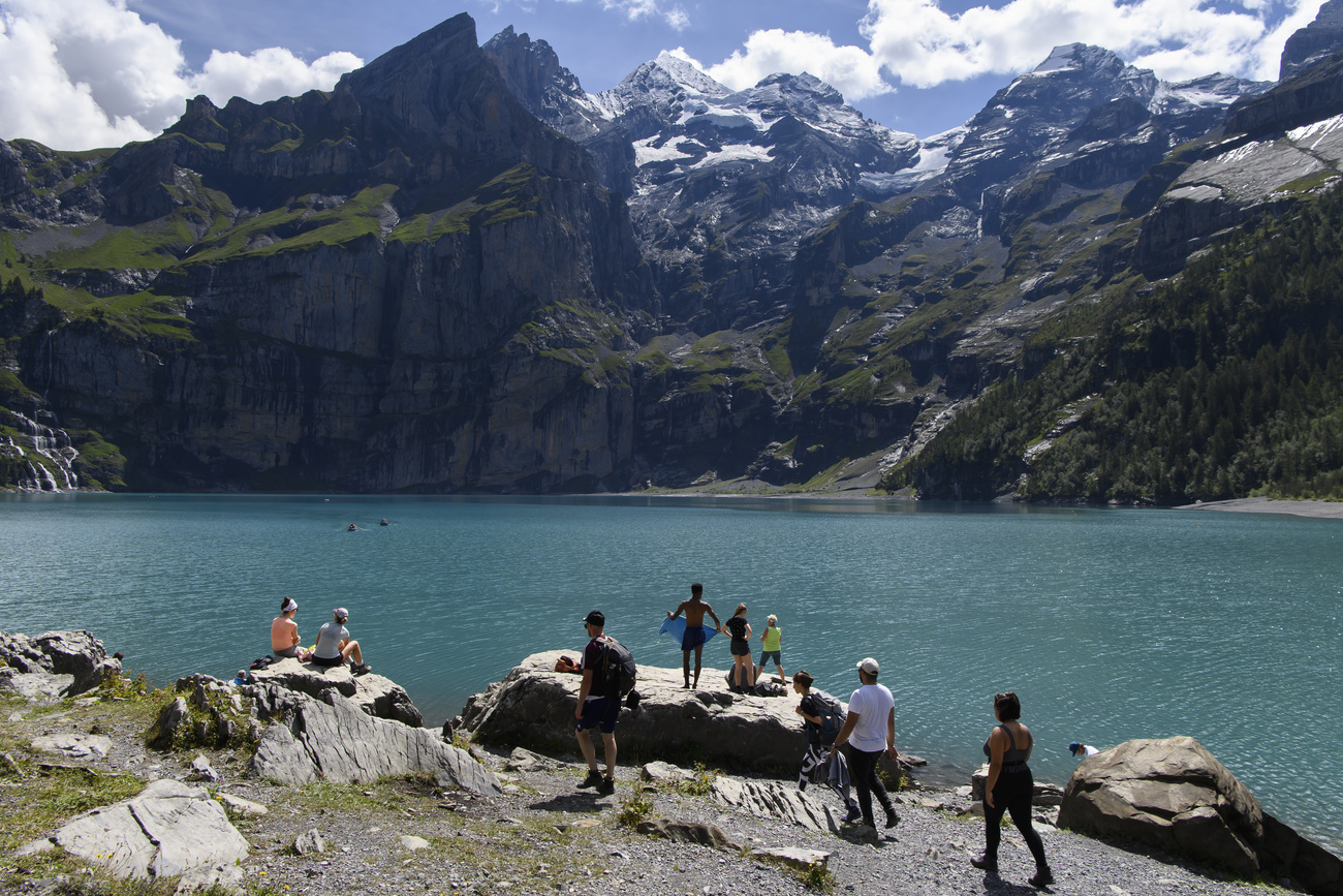 Le lac d’Oeschinen