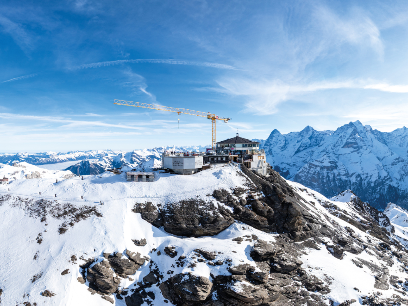 Schilthorn Summit in the Bernese Oberland, which is again accessible