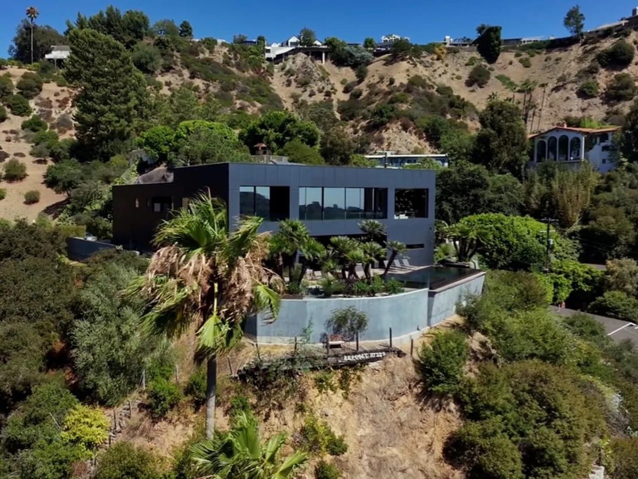 La maison de Gene Simmons à Los Angeles.