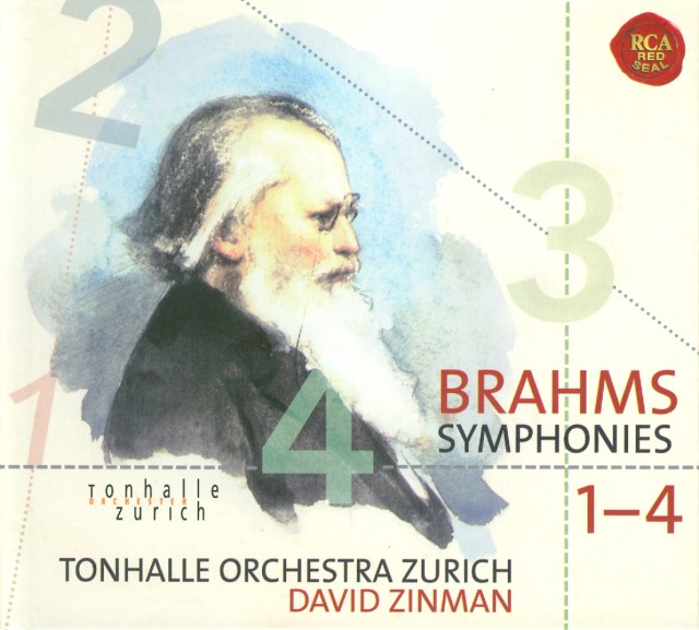 Brahms Symphonies. Tonhalle Orchestra Zurich. David Zinman, dir