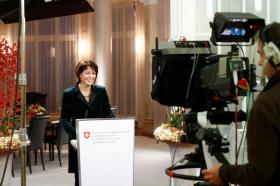 Doris Leuthard: "Schweiz Ist Der Staat Der Menschenrechte" - SWI ...