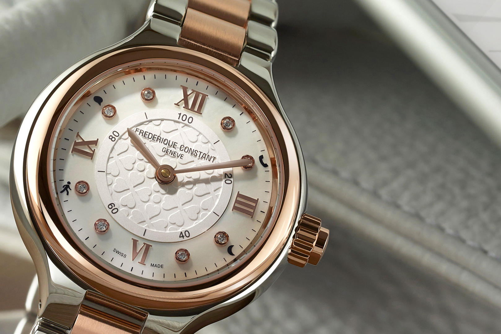 スイス製高級腕時計 CENTURY センチュリー 箱付 宝飾時計 - 腕時計 