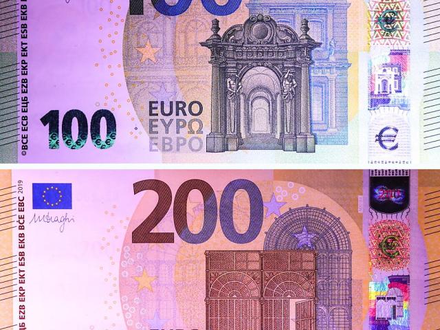 Euro: guerra ai falsari, in arrivo nuove banconote 100 e 200 - SWI