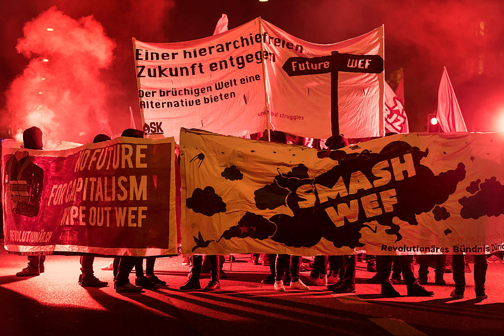 Young Socialists receive green light for antiWEF demo SWI swissinfo.ch