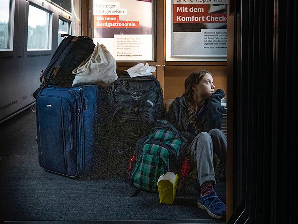 Trains bondés: Deutsche Bahn répond à Greta Thunberg - SWI swissinfo.ch