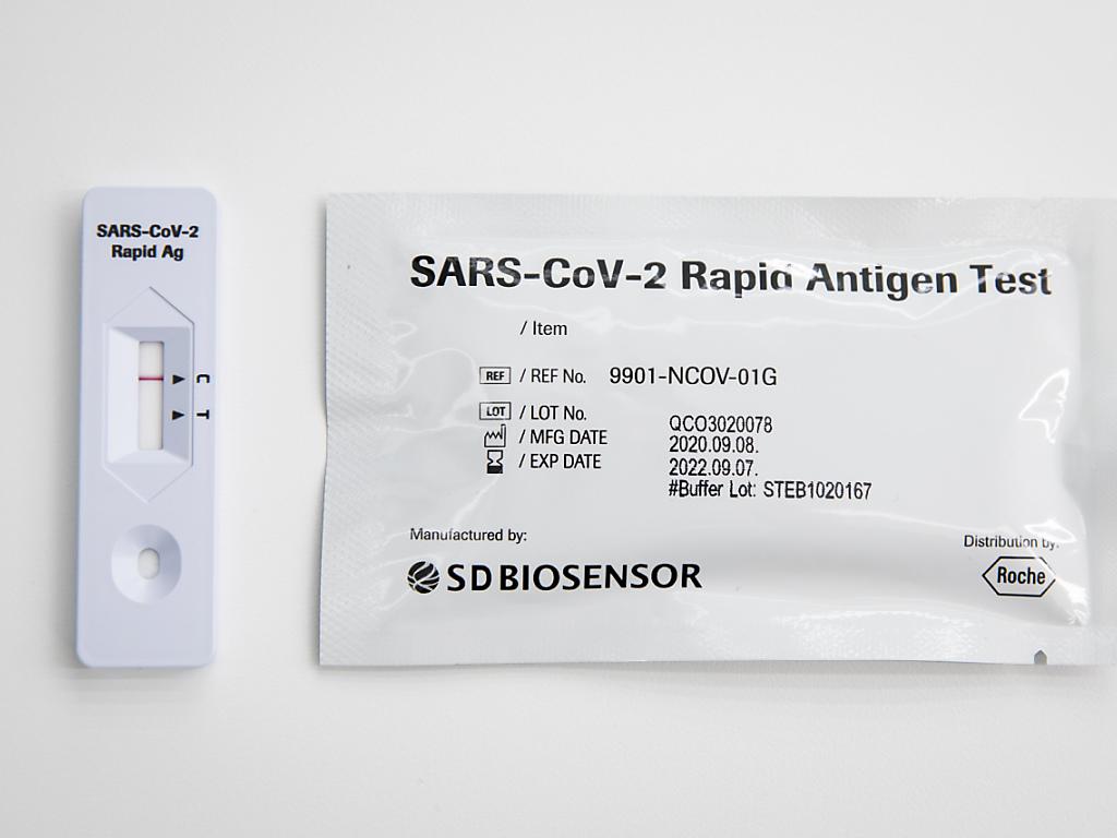 Introduction des tests rapides pour le Covid-19 - SWI