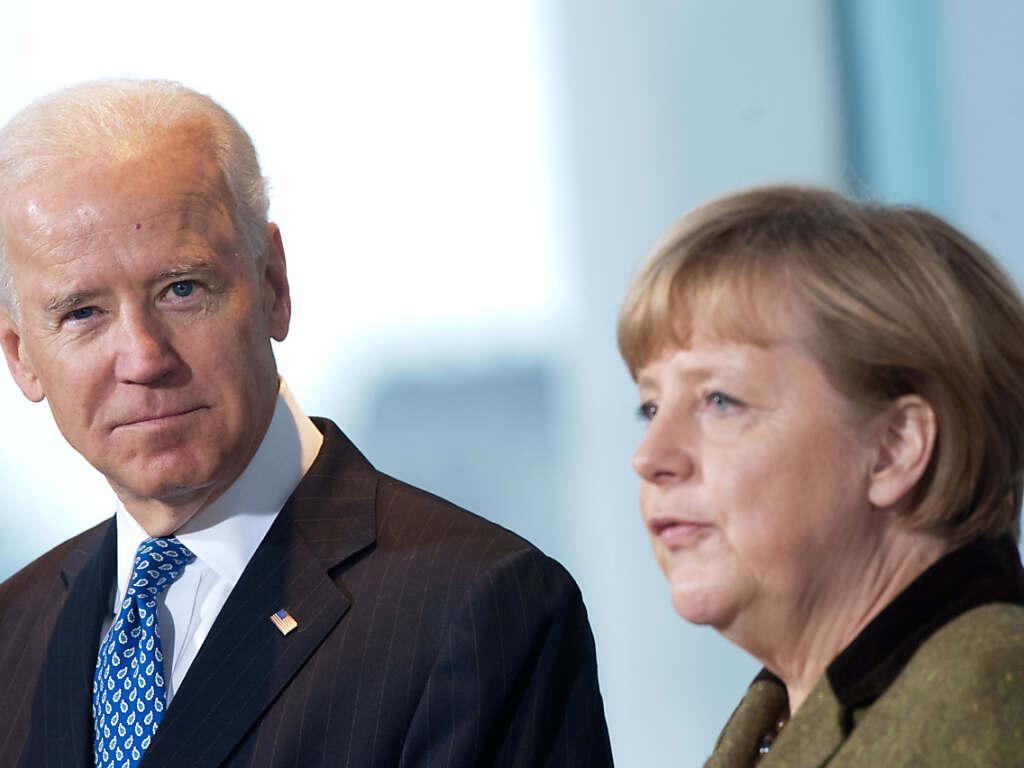 Ukraine-Konflikt: Merkel Und Biden Unterstützen Forderungen An Putin ...