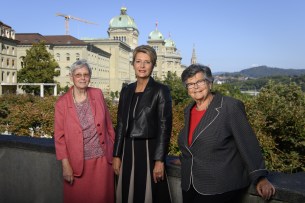 Swiss officially mark 50 years of women’s suffrage