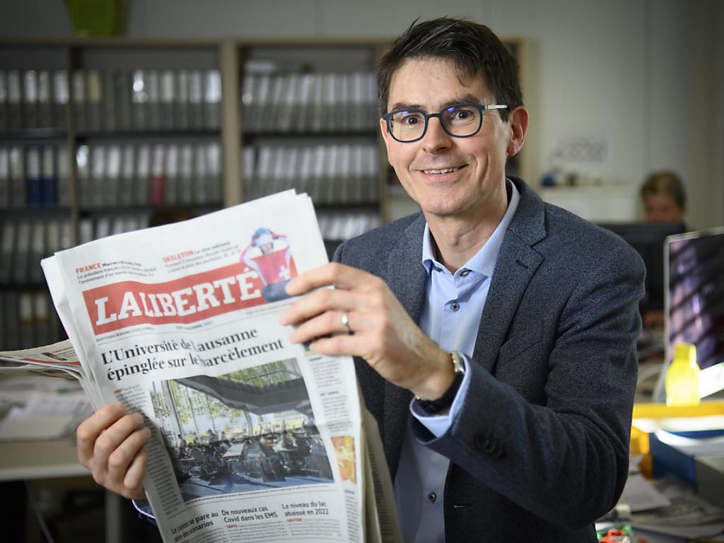 François Mauron is the new editor-in-chief of La Liberté