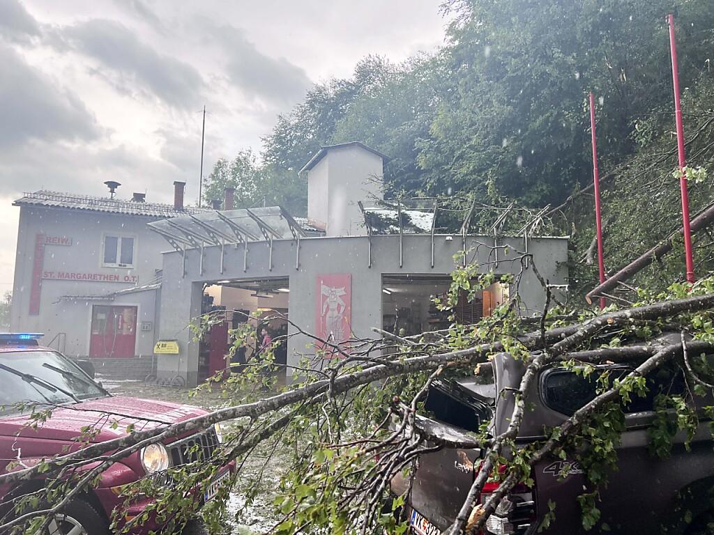 Millionenschaden Durch Unwetter In Österreich - SWI Swissinfo.ch