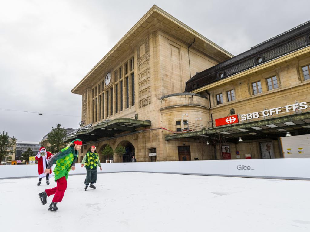 La gare de Lausanne s'offre un entracte animé et convivial SWI