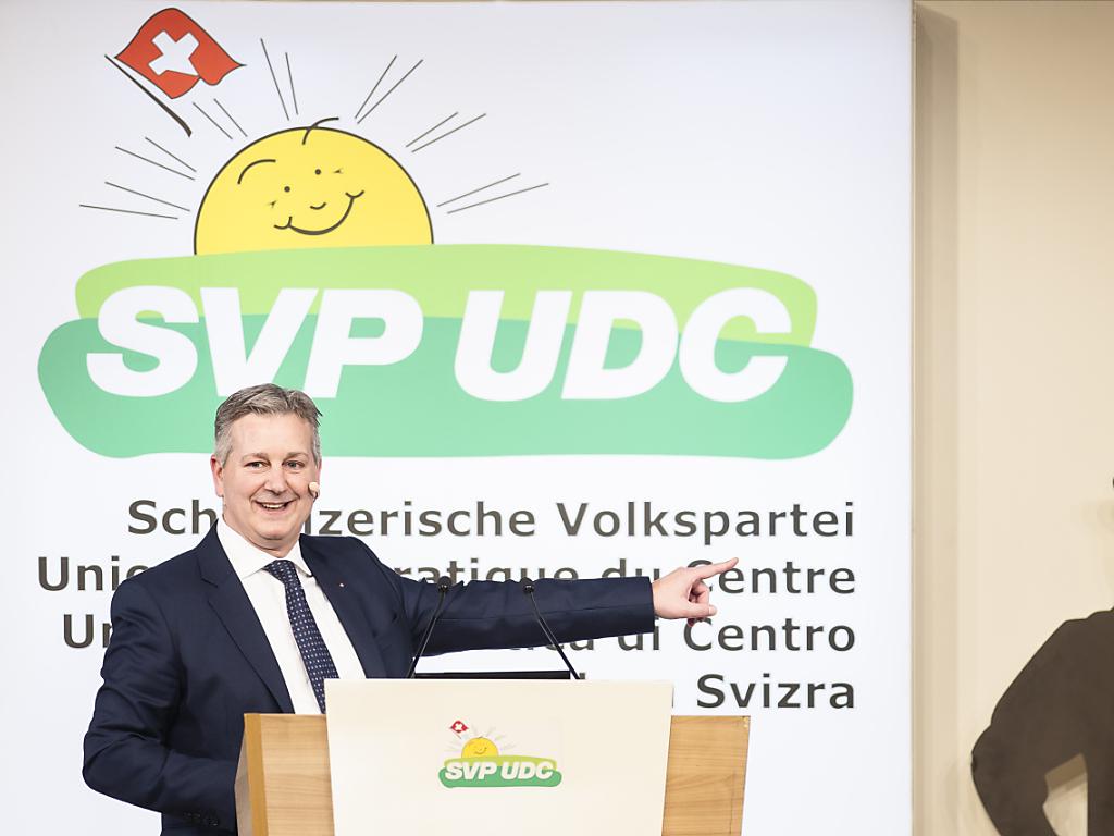 SVP-Präsident Will Listenverbindungen Mit Der FDP - SWI Swissinfo.ch