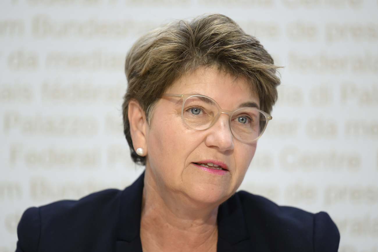 Viola Amherd named most popular Swiss minister in poll - SWI swissinfo.ch