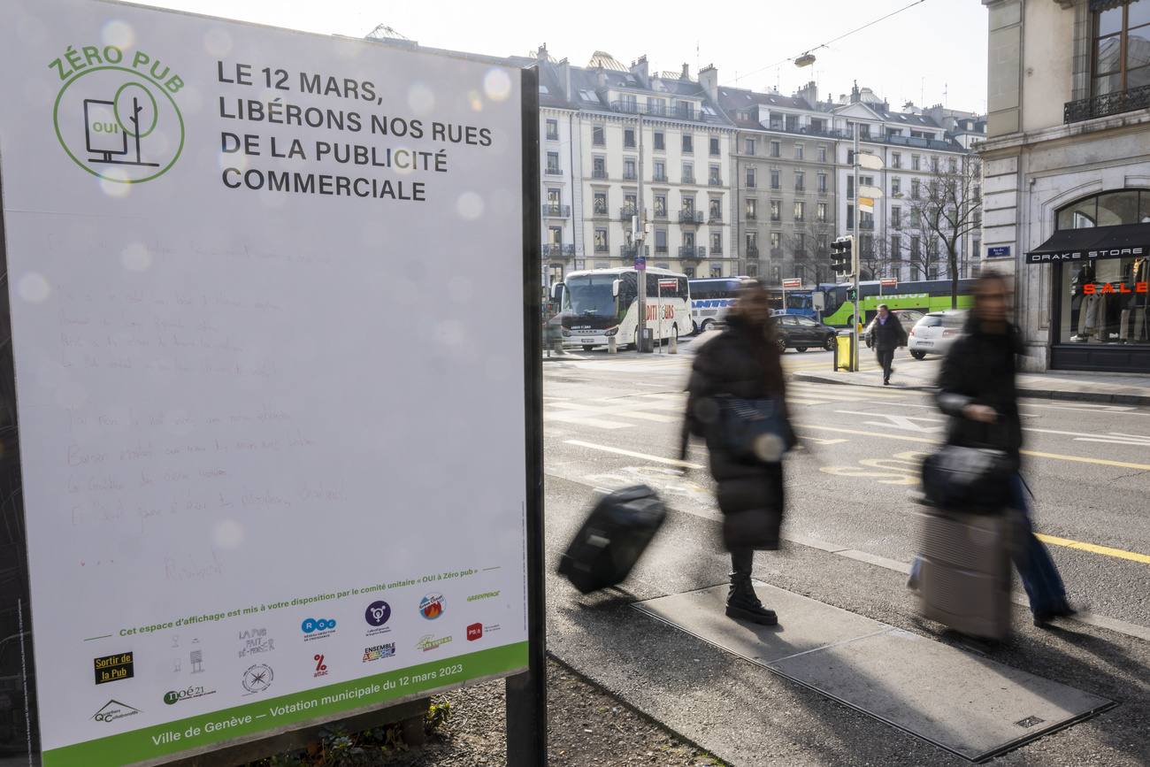 Geneva Throws Out Ban On Commercial Adverts In Streets Swi Swissinfoch