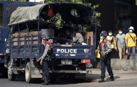 Polizei von Myanmar