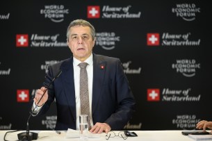 Swiss ministers take stock after meetings at WEF